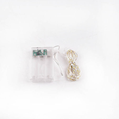 led铜线灯花环灯串电池款萤火虫浪漫线灯圣诞节装饰铜丝灯10米长