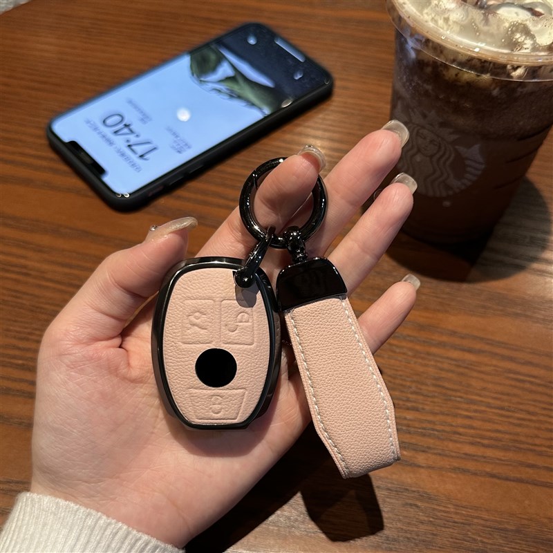 适用于奔驰钥匙套新c级c260l车e级e300l/a200l/gla200/glc包eqe壳