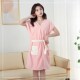 可穿式 浴袍成人居家服休闲洗澡可爱浴巾女家用比全棉柔软吸水学生