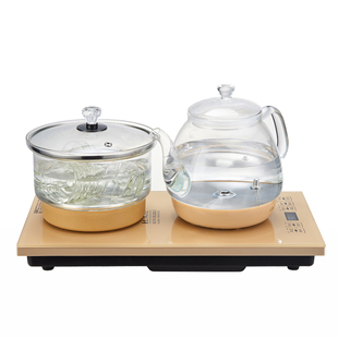 23x37全自动底部上水电热烧水壶抽水泡茶专用茶台加水功夫电磁炉