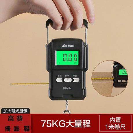 手提电子秤便携式小型75KG高精度弹簧便携称快递称买菜防欺诈