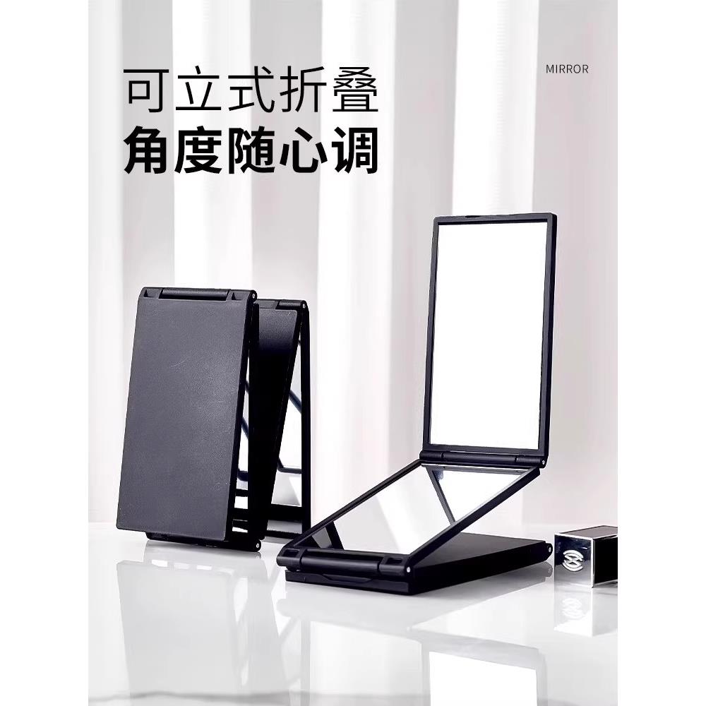 【天猫正品】多功能四面折叠镜自己理发看后脑勺镜子伸缩化妆镜随