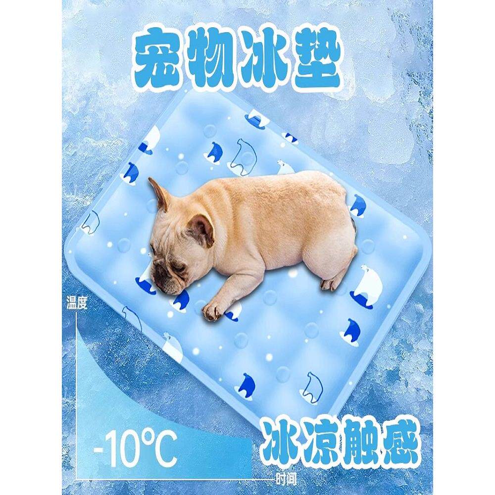 2026新款宠物夏季冰垫耐咬耐抓防咬方形猫用狗用车载降温凉垫凉席