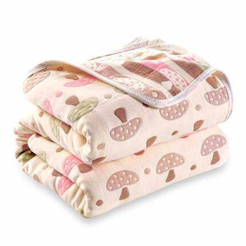 六层纱布毛巾纯棉双人毯子夏季儿童婴儿盖毯夏凉被机洗亲肤宝宝,床上用品,化纤被,淘宝优惠券,粉丝福利购,淘宝优惠卷
