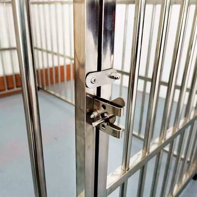 不锈钢狗笼子泰迪宠物狗围栏小中大型犬护栏金毛萨摩栅栏多省包邮