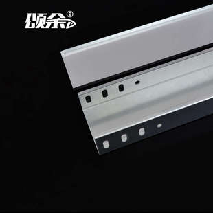 颂余 金属桥架线槽电缆明线桥架弱电桥架槽式镀锌 100*100 75 50