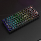 等高线侧刻透光键帽PBT热升华工艺原厂高度132键Wooting个性 创意