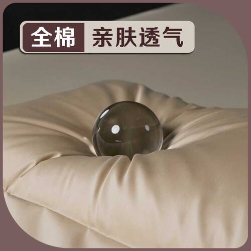 亚纯棉深睡枕pro枕头套一对酒店朵枕套单42x70全棉家用星球35x55