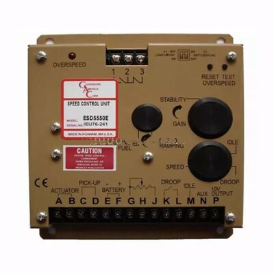 ESD5550E速度控制器康明斯柴油发电机组调速板油门转速调节器GAC