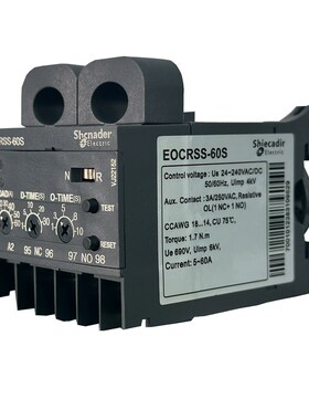 EOCRSS-30S电动机过电流保护继电器EOCRSS-60S电子式EOCRSS-05S
