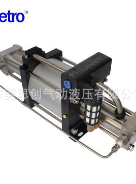 气动二级气体增压泵无需用电工业气体增压泵240Bar氮气