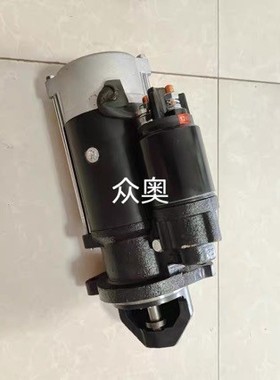 JCB杰西博挖掘机起动机 JS200 210 220 230 JCB444 448启动马达