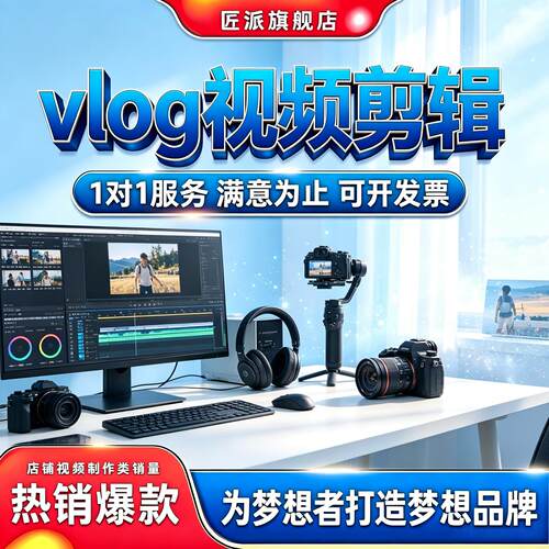 Vlog短视频剪辑制作抖音小红书