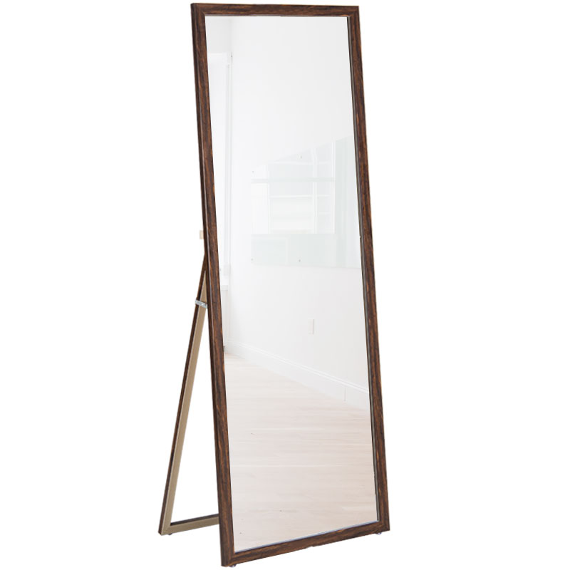 玉晶 落地全身镜 卧室穿衣镜壁挂家居镜置地大镜子简约立体试衣镜