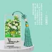 精美文艺创意个性 梵高画作彩绘镂空金属文创书签礼盒装 定制刻字