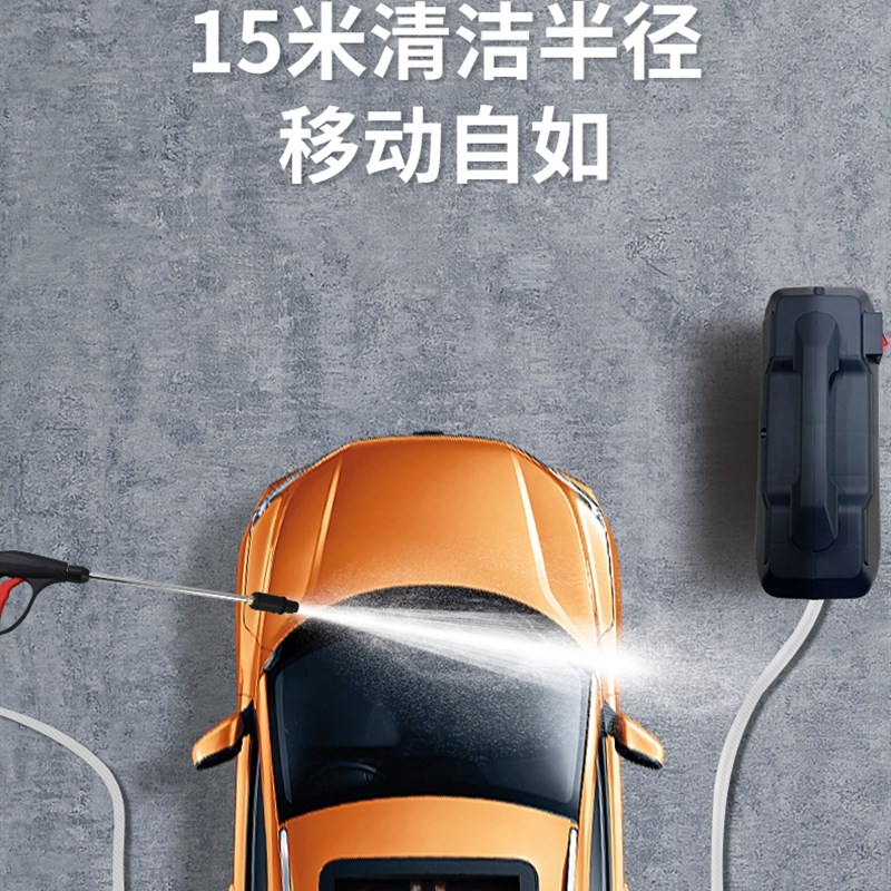 洗车机神器高压水枪大功率220v家用便携式洗地刷车强力清洗机水泵