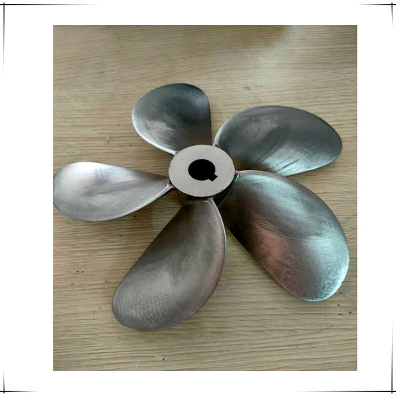 304不锈钢 搅拌四叶片非标定制 搅拌机叶轮实验室螺旋推进分散桨