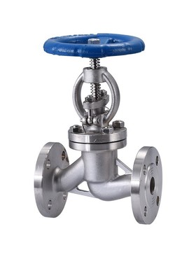 304不锈钢法兰截止阀J41W-PN25 PN40 PN64蒸汽不锈钢高温阀门DN50