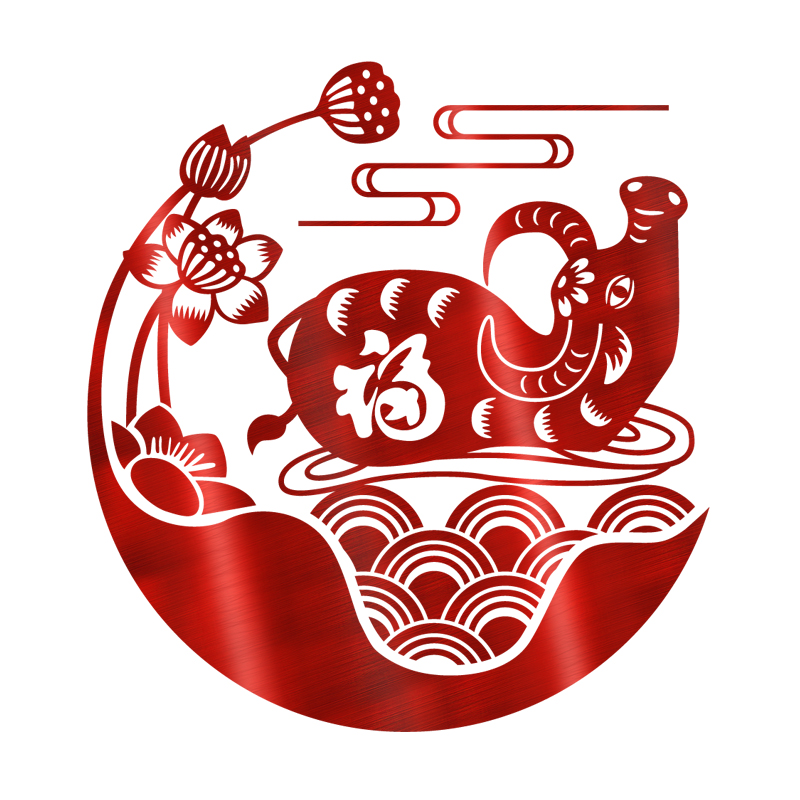春节墙贴纸牛年新年福字装饰贴纸店铺橱窗移门窗花贴画中式玻璃贴图片