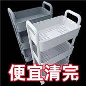 可移动小推车多层置物架带轮子厨房卧室卫生间桌面收纳架子储物架