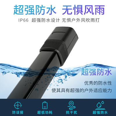 艾礼富韦尔无线红外光栅光幕独立报警无需主机门窗防盗室外防水