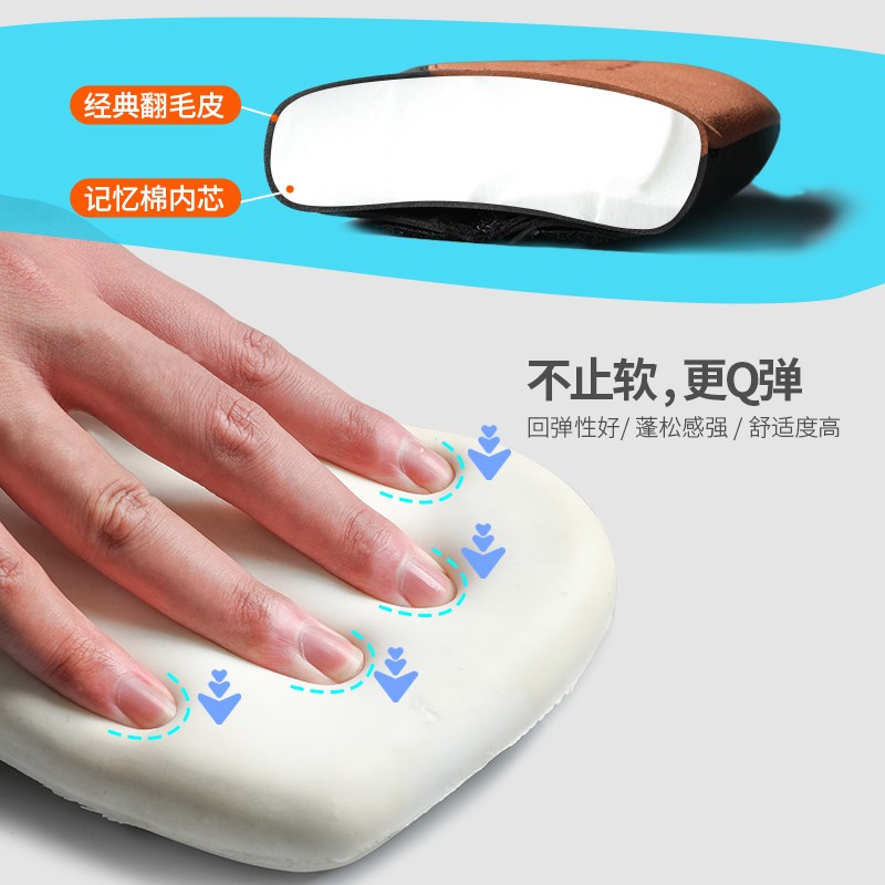 适用宝马3系5系7系汽车腿部靠垫车载支撑膝盖腿托扶手箱肘部靠垫