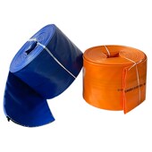 农用涂塑水带灌溉高压软管5寸6寸8寸10寸泥浆专用耐磨工业水管pvc