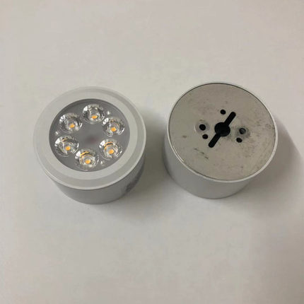 超薄led明装射灯聚光3w5w7w9w12w圆形吸顶天花板灯走廊过道外置筒