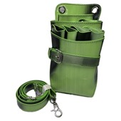 网红潮渐变色理发师剪刀包腰包发型师专用剪子包宠物美容师工具包