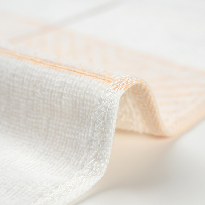 锺牌414格子小毛巾 兰丝露绒方巾 萃衆纯棉2装蓝绿条纹方块小清新