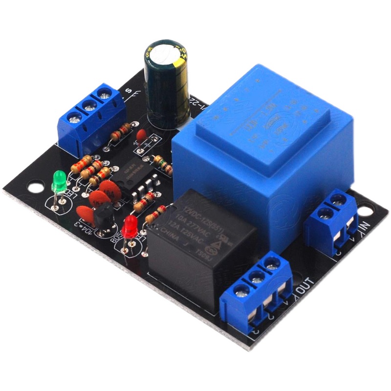 水位液位控制器开关 水塔水池自动抽水 排水 缺水保护控制电路板