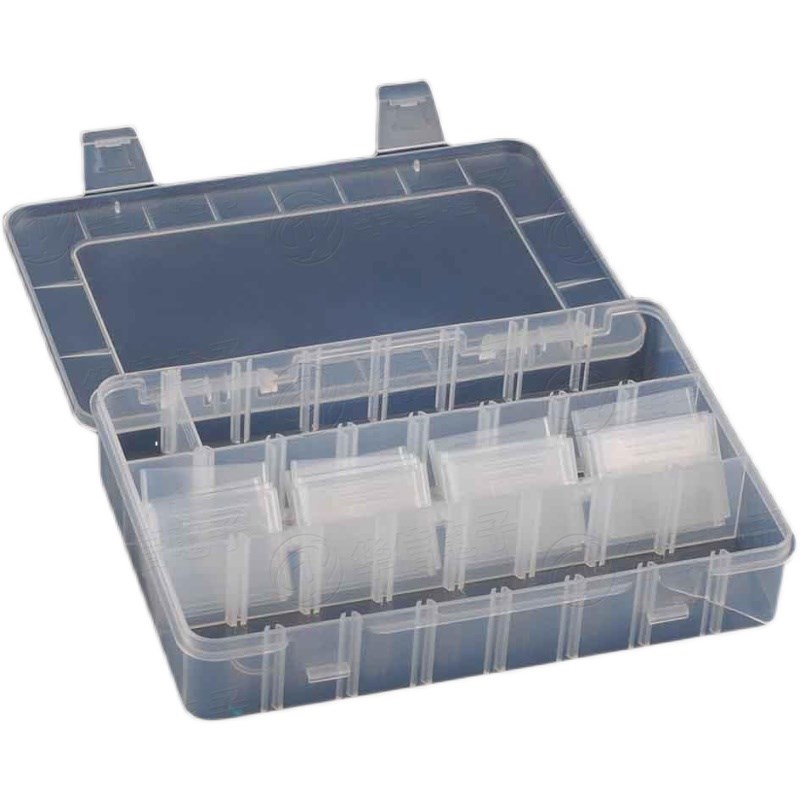 IC贴片零件盒 电子元件盒 收纳盒 储物盒 可拆分10格15格24格36格