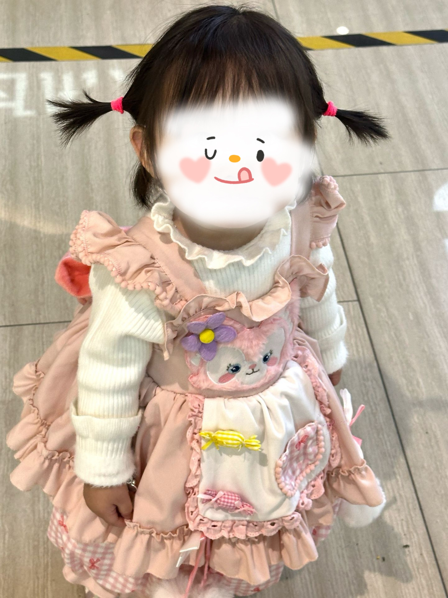 套装粉色裙子2026新款女童时尚连衣裙小女孩轻奢洛丽塔蓬蓬裙子
