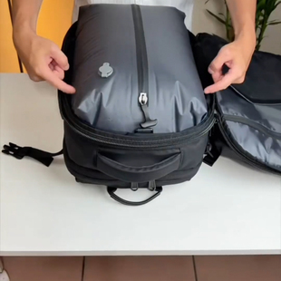 可带上飞机的行李包防盗电脑包商务书包真空压缩旅行双肩背包