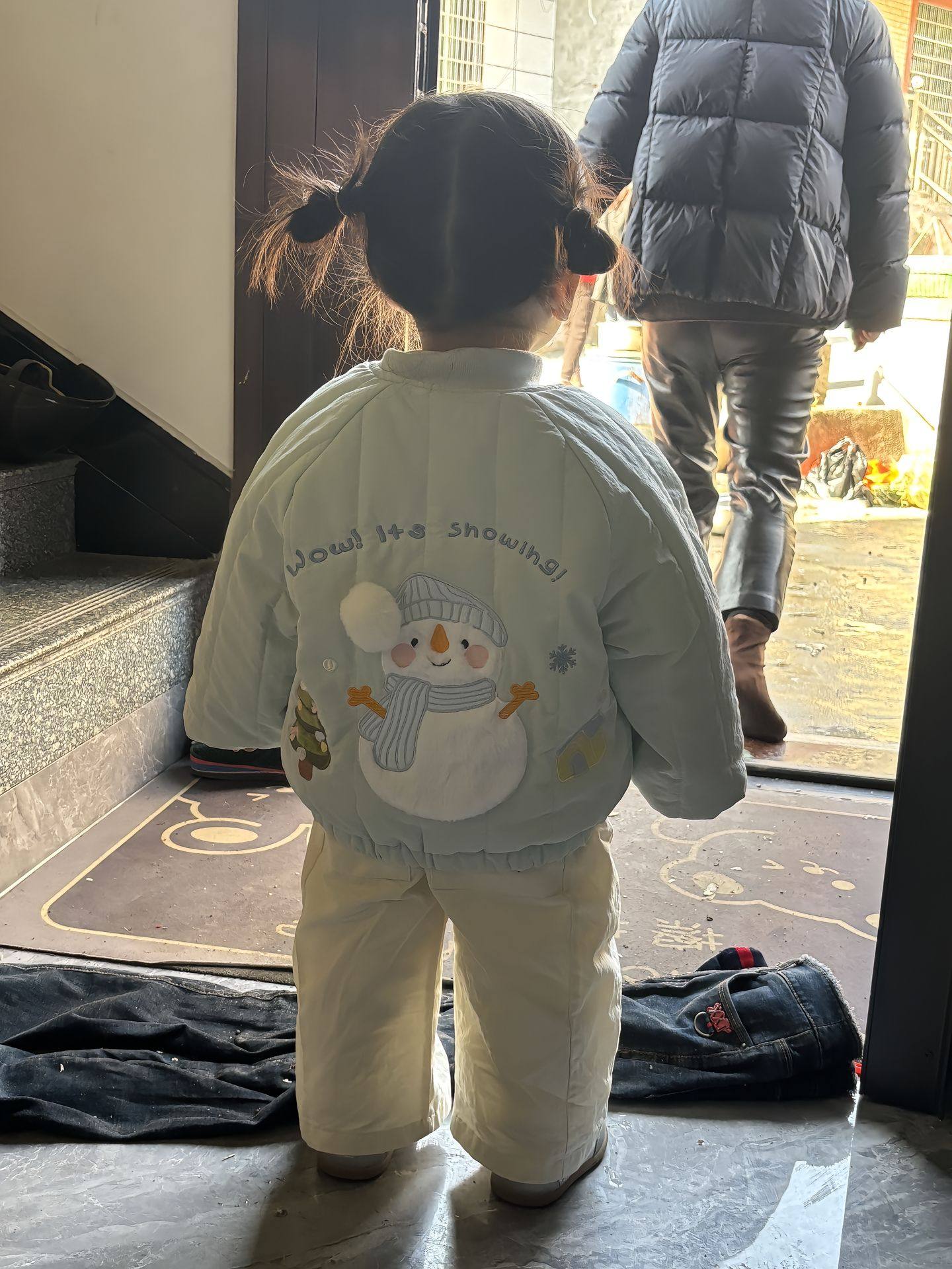 外套短款女童夹棉加绒棒球棉服加厚夹克衫2025秋冬新款棉衣外套