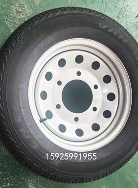 开山185/80R14志高225/75R15空压机轮胎钢圈225/65R16 235/85R16