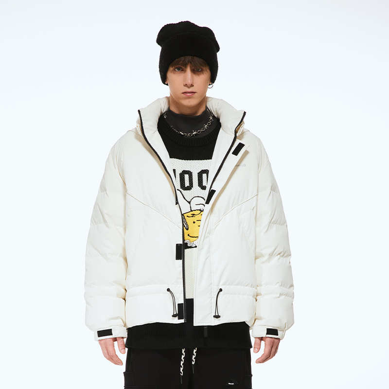 Fun立领史努比公仔羽绒服外套