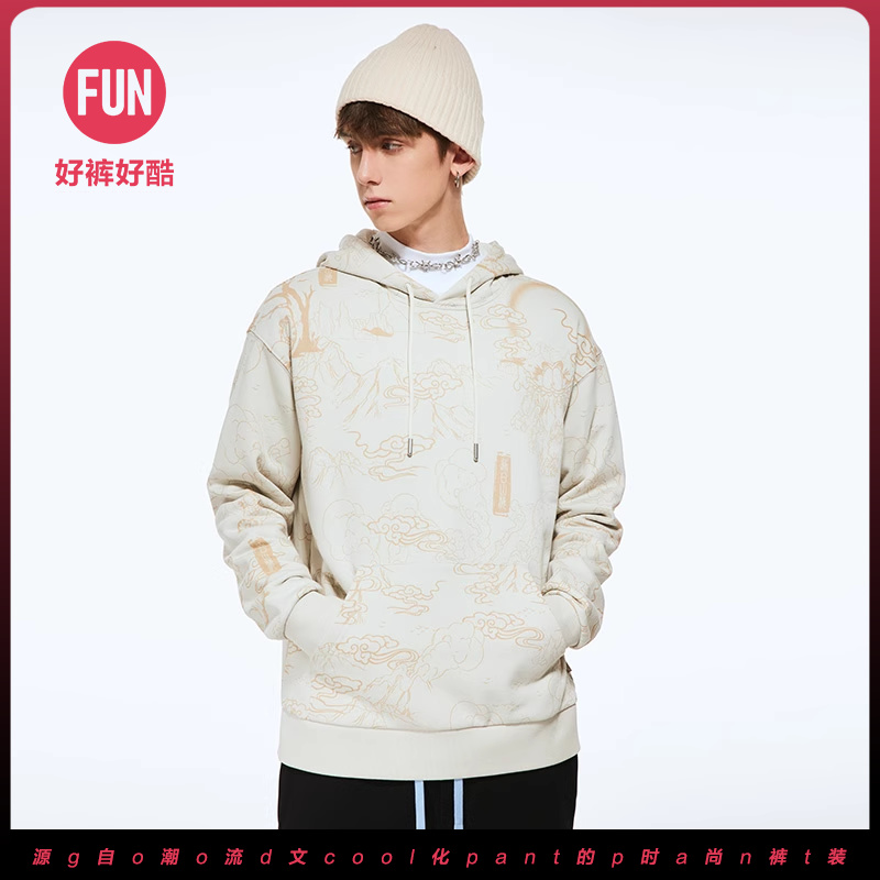 Fun潮牌连帽舒适Fun潮酷连