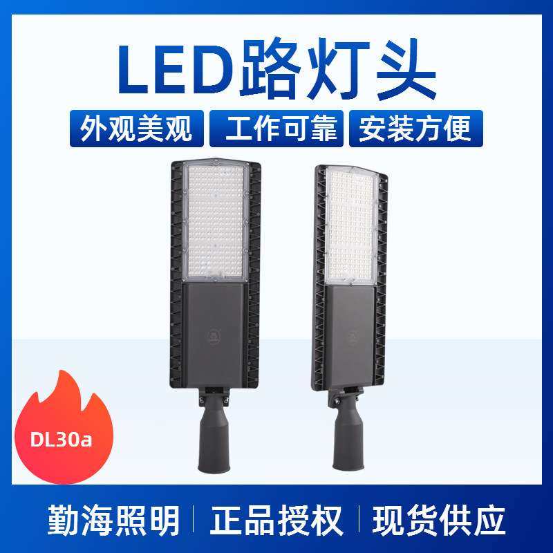 上海世纪亚明皓月系列LED路灯头DL30a足功率30W50W80W100W道路