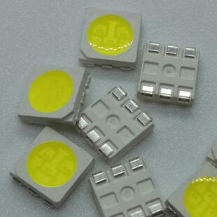 led贴片5050灯珠三安芯片 SMD5050 led白光高亮高显指高光效灯珠