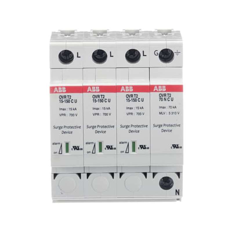 ABB电涌保护器OVR PV T1-T2 10-1500 P QS OVR PV T1-T2 12.5-100