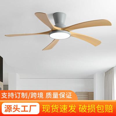 吸顶风扇灯2025新款吊扇灯家用客厅餐厅灯风扇一体卧室电扇灯直流