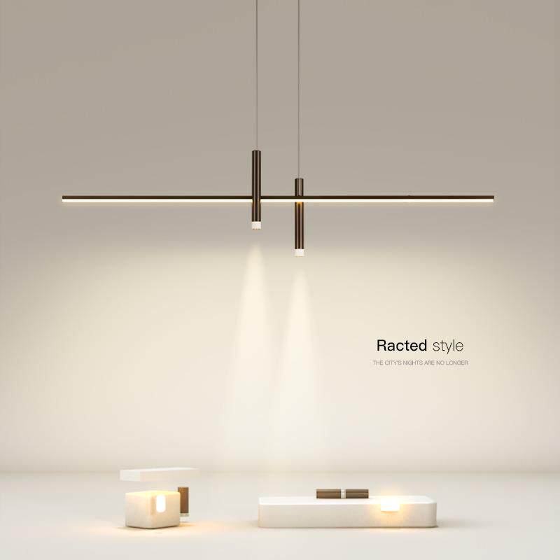 简约吊灯led餐厅灯现代轻奢北欧创意吧台客厅饭厅主卧室书房灯具