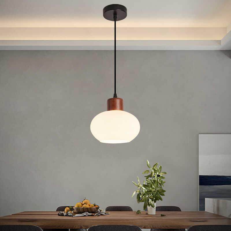 原木中古餐厅吊灯北欧简约胡桃木餐桌吧台灯日式奶油风小吊灯,农机/农具/农膜,播种栽苗器/地膜机,淘宝优惠券,粉丝福利购,淘宝优惠卷