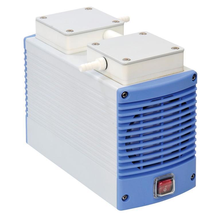 实验室正负压小型微型抽滤抽气气动无油隔膜真空泵