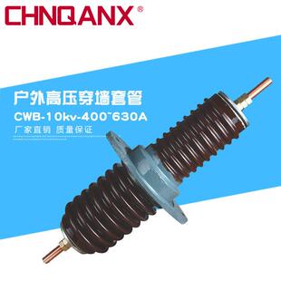 黔兴电气CWB-10/12KV/630A1000A户外高压穿墙套管铜棒M18厂家直销