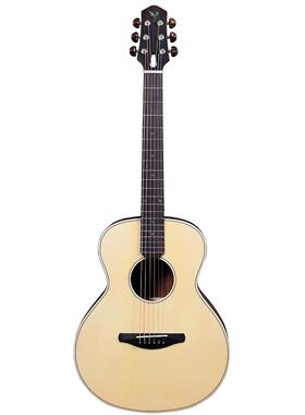 36寸民谣吉他MINN款SA级西特卡云杉单板木吉他专业演奏表演级吉他