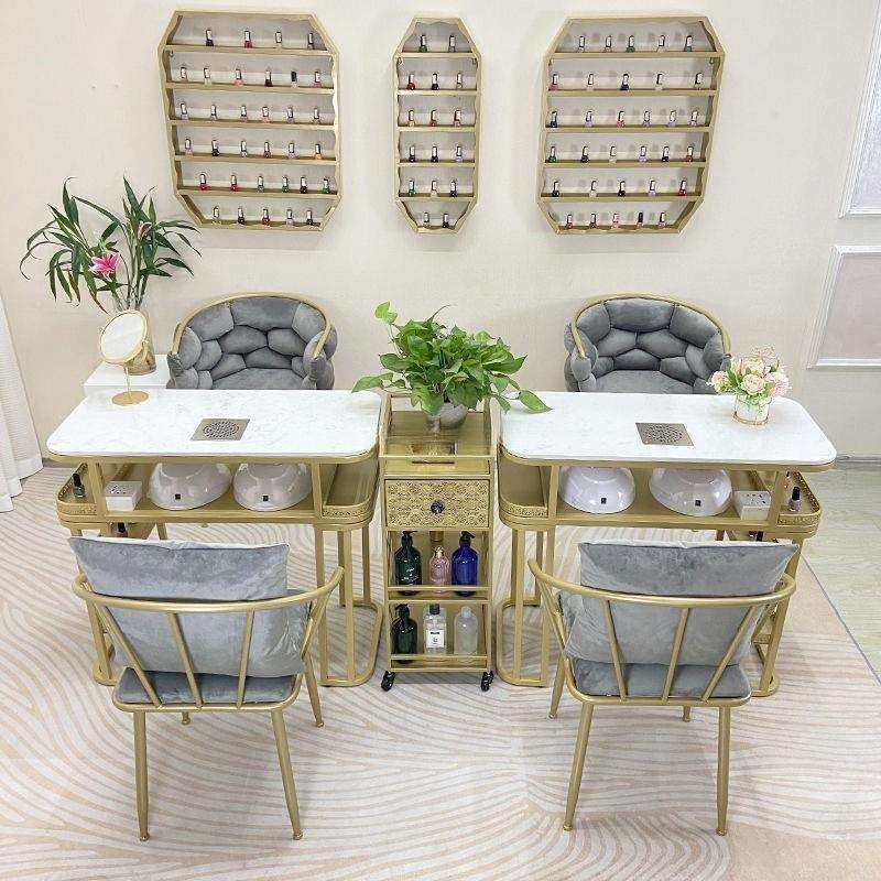 轻奢豪华85单双人大理石美甲桌椅套装吸尘器美甲台面网红椅美甲店,农机/农具/农膜,播种栽苗器/地膜机,淘宝优惠券,粉丝福利购,淘宝优惠卷