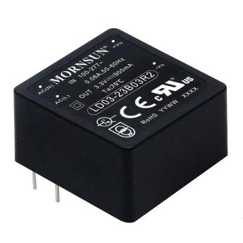 LD03-23B05R2 AC-DC电源模块 3W 5V 85VAC~305VAC 600mA