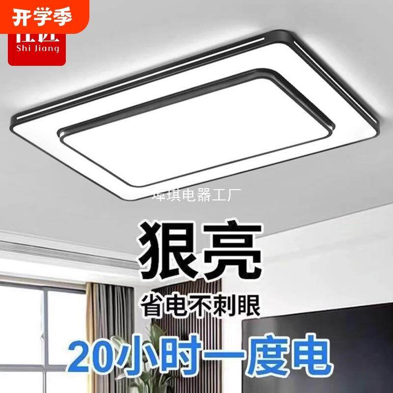 2024年新款led吸顶灯房间卧室灯客厅灯大厅现代简约大气中山灯具